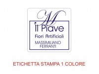 Etichette adesive per fioristi, fiorai e vivaisti (mm 30x30)  (cod.33G)